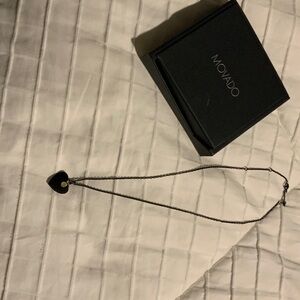 Movado heart necklace